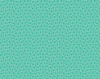 VINTAGE HAPPY 2 Planter Box Sea Glass Lori Holt 100% cotton quilting yardage fabric Riley Blake Designs