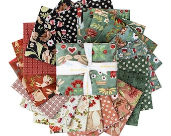 HOP HOP HOORAY 21 Fat Quarter Bundle Teresa Kogut - 100% cotton quilting fabric - Riley Blake Designs