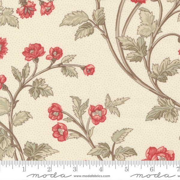 LA GRANDE SOIREE - Lully - Pearl - French General - 100% cotton Quilting Fabric - Moda