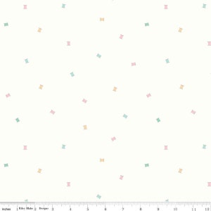 HUSH HUSH 2 Sweet Spools Beverly McCullough Flamingo Toes - Low Volume - 100% cotton quilting fabric yardage - Riley Blake Designs