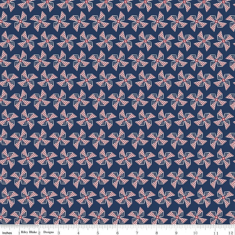 Navy Blue Pinwheel Quilt - Etsy