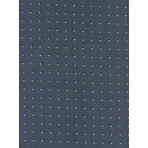 BLACK & WHITE - Blue Gray with Black and white dots - Cotton and Steel - 100% cotton quilting fabric yardage