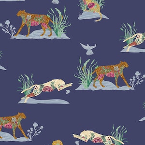 EVE - Untamed Nature Soothe - Bari J - Art Gallery Fabrics - 205 thread count - 100% cotton quilting fabric