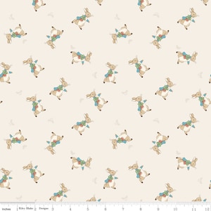 TALE of PETER RABBIT Bunny Toss Cream 100% cotton quilting fabric yardage Riley Blake Designs Official licensed product © Frederick Warne Co