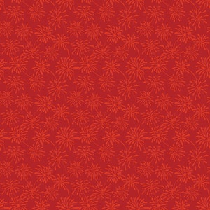 Celebrate America - Red Fireworks - Echo Park Paper Co for Riley Blake Designs - new cotton quilting fabric