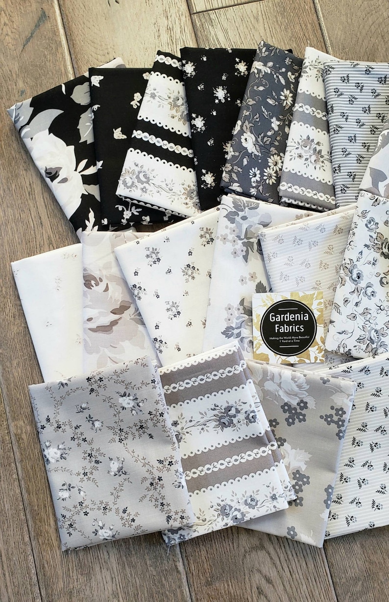 SERENITY Riley Blake Designs 21 Fat Quarter Bundle new cotton quilting fabric Gerri Robinson
