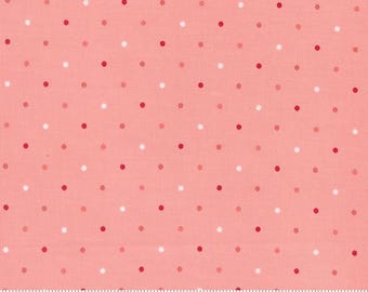 MAGIC DOT Dots Lemonade Lella Boutique Fabric - 100% cotton quilting Fabric yardage - Moda Fabrics