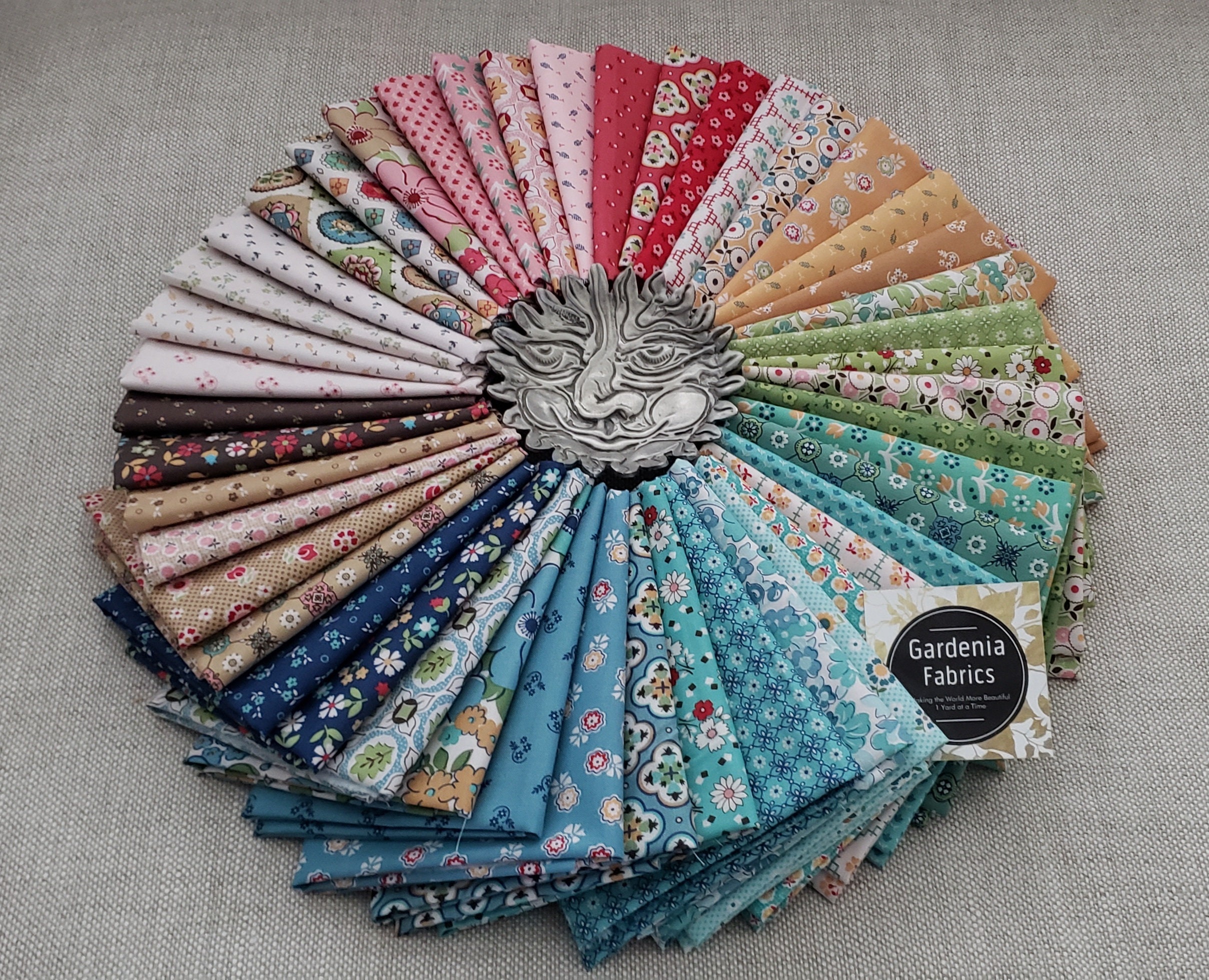 MERCANTILE 46 Fat Quarter Bundle Lori Holt Hand Cut Bundle 100% Cotton ...