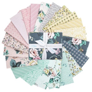 SPLENDOR 21 Fat quarter bundle - Jen Allyson - 100% cotton quilting fabric bundle - Riley Blake Designs