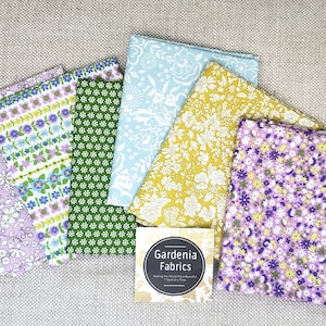 LIBERTY OF LONDON 6 Fat Quarter Curated bundle - Liberty of London - 100% Cotton quilting fabric bundle