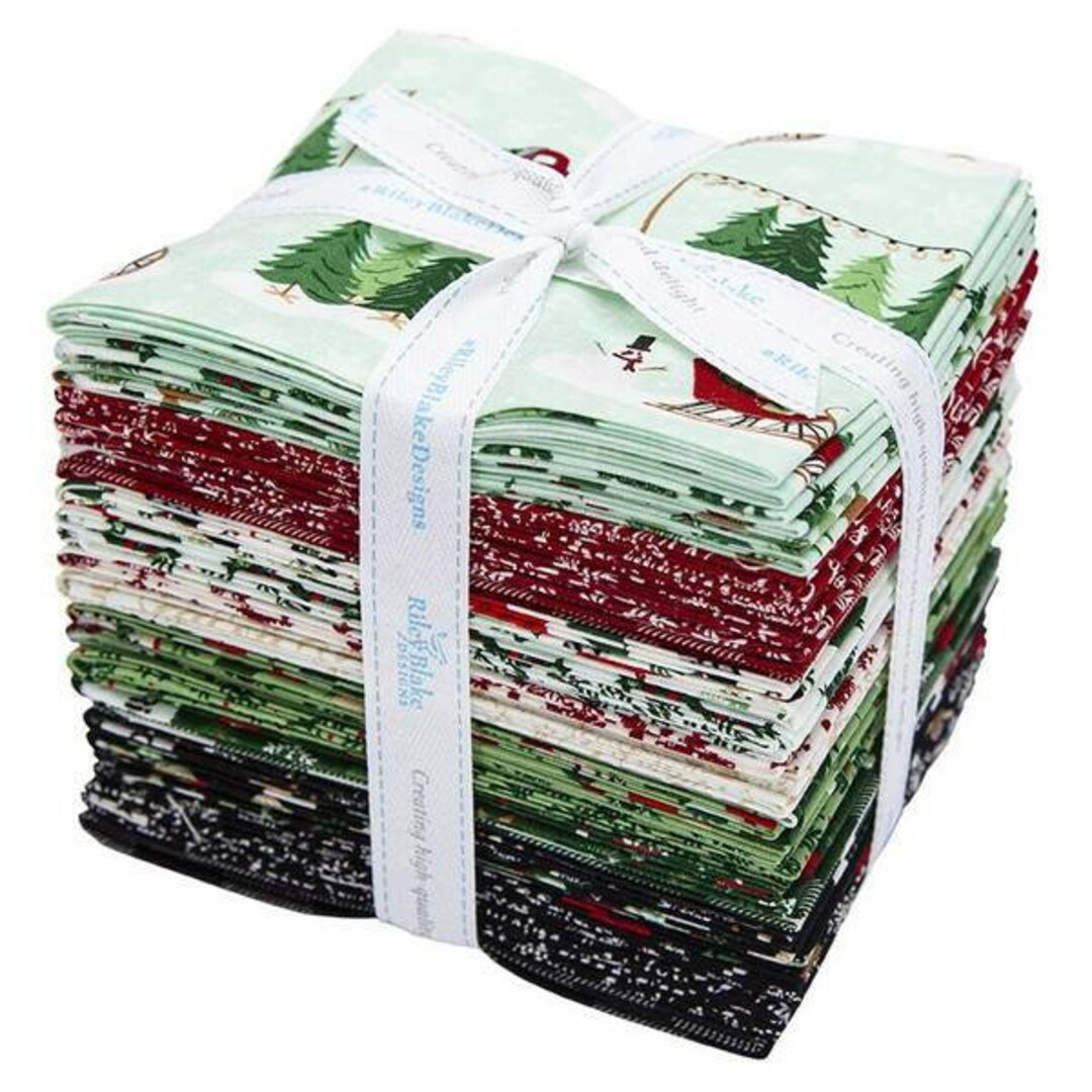 CHRISTMAS TRADITIONS 24 Fat Quarter Bundle Dani Mogstad 100 Cotton