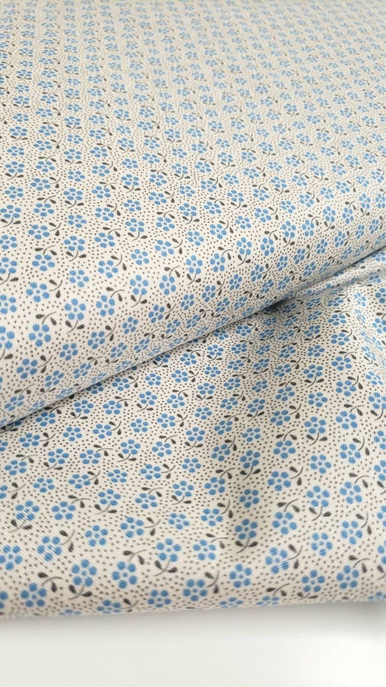 MEADOW Meadow Blue Tilda Fabrics new 100% cotton | Etsy