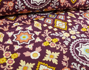 ROSEWOOD FUSION - Aloha Spirit Rosewood -  Mister Domestic - cotton quilting fabric, Art Gallery Fabrics Fus-rw-1907