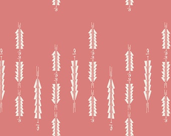 ROSEWOOD FUSION - Aura Fletchings Rosewood - Maureen Cracknell - cotton quilting fabric, Art Gallery Fabrics Fus-rw-1902