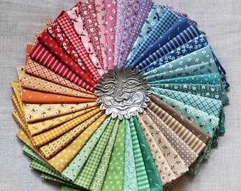 PRAIRIE 42 Fat Quarter bundle Lori Holt - 100% cotton quilting fabric - Hand Cut bundle - Riley Blake Designs - In STOCK!!