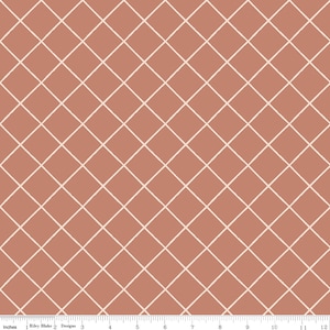 ELEGANCE - Essential - Rose - Corinne Wells - 100% cotton quilting fabric - Riley Blake Designs