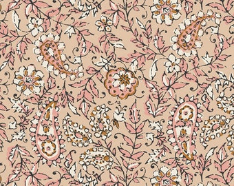 KISMET - India Ink Parchment - Sharon Holland - 205 high thread count - 100% cotton quilting fabric - Art Gallery Fabrics