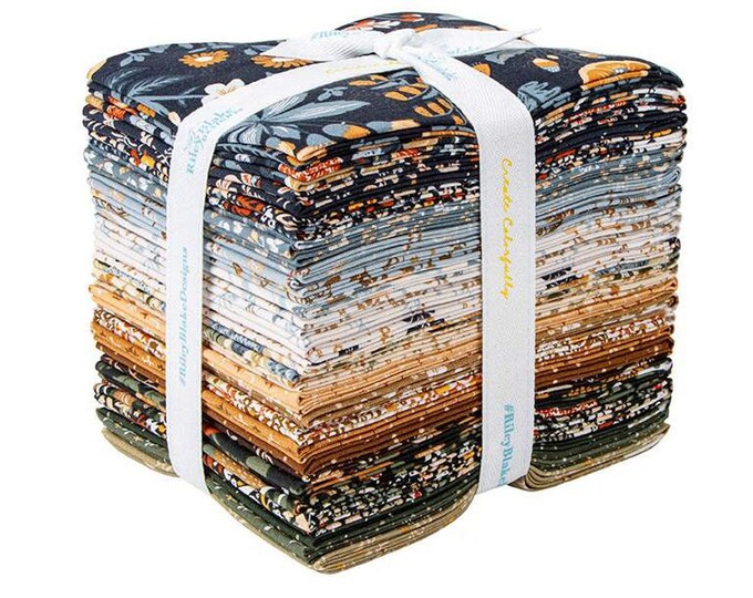 THE OLD GARDEN 27 Fat Quarter Bundle Danelys Sidron Riley Blake Designs ...