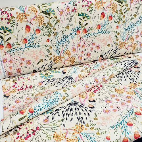 INDIE FOLK Meadow Vivid Floral - Pat Bravo - Art Gallery Fabrics - Tissu pour courtepointe en coton - IFL-56302