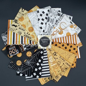 Costume Makers Ball 18 Fat Quarter Halloween Bundle J Wecker Frisch 100% cotton quilting fabric - Riley Blake Designs From the Vault OOP