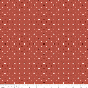 ARRIVAL OF WINTER - Ditsy - Rose - Sandy Gervais - 100% cotton quilting fabric yardage - Riley Blake Designs