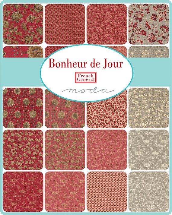 Bonheur de jour Garnier in Faded Red Bonheur de jour Garnier in Faded Red