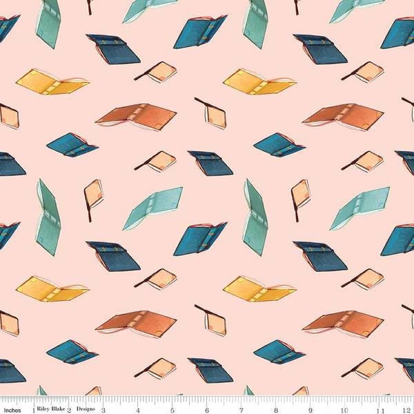 Dream World - Pink Books - Emily Winfield Martin - Riley Blake Designs - new 100% cotton quilting fabric C9082