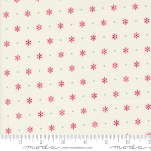 KITTY CHRISTMAS Snowflakes Snow White Urban Chiks Christmas Fabric 100% Cotton Quilting Fabric Yardage - Moda Fabrics