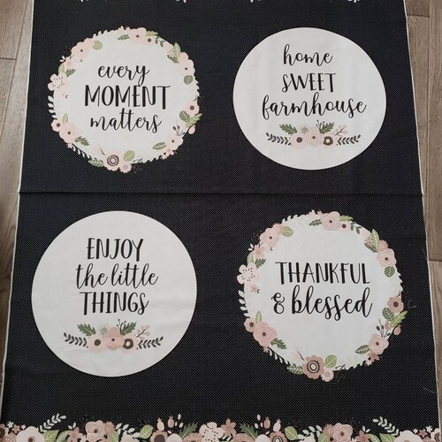 MODERN FARMHOUSE Black Multi Panel Simple Simon for Riley Etsy