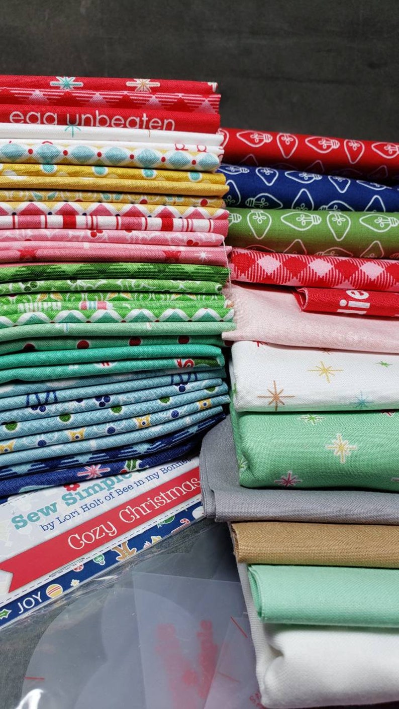 VINTAGE CHRISTMAS Quilt KIT Cozy Christmas Lori Holt new Etsy