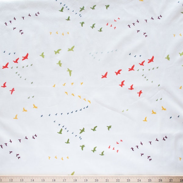 CAMP HOLIDAY - Small Flight - Holiday - Christmas - 100% organic poplin fabric yardage - Birch Fabrics