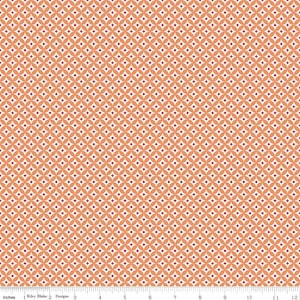 Summer Blush Apricot Peach with cream and red by Sedef Imer for Riley Blake new 100% cotton quilting fabric yardage