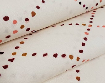 ROSEWOOD FUSION Bokeh Lattice Rosewood - Maureen Cracknell - cotton quilting fabric, Art Gallery Fabrics Fus-rw-1901