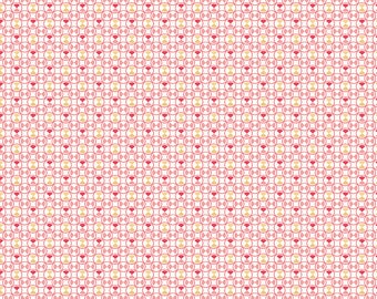 VINTAGE HAPPY 2 Boxers Pink Lori Holt 100% cotton quilting yardage fabric Riley Blake Designs