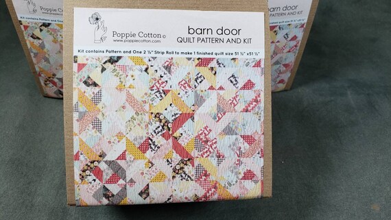 Prairie Sisters By Poppie Cotton Barn Door Quilt Kit New 100 Etsy