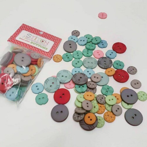 STITCH Button Pack Lori Holt Buttons Etsy