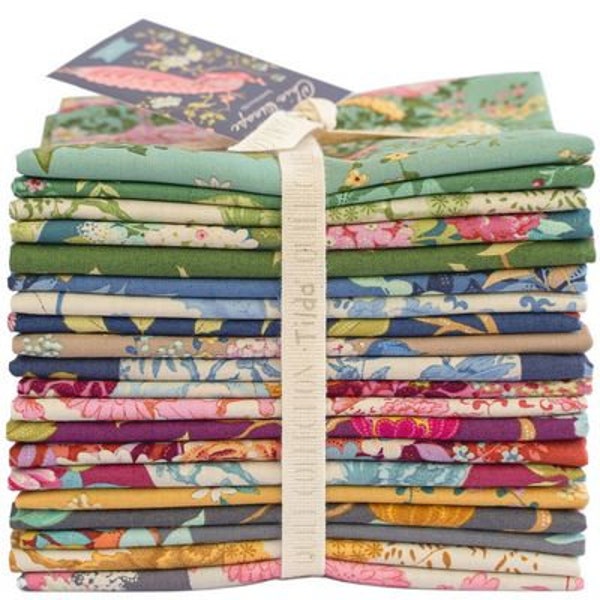 CHIC ESCAPE 20 Fat Quarter Bundle - Tilda Fabric - Factory Cut bundle