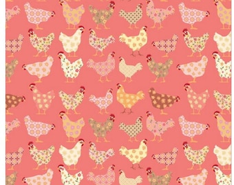 SPRING CHICKEN Moda Fabric by Sweetwater / Gingham, Spring Colors