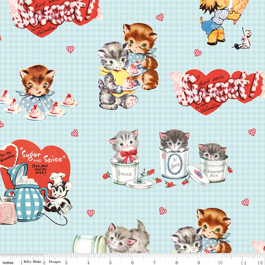 SUGAR AND SPICE 21 Fat Quarter Bundle - Valentines Day - Lindsay Wilkes ...