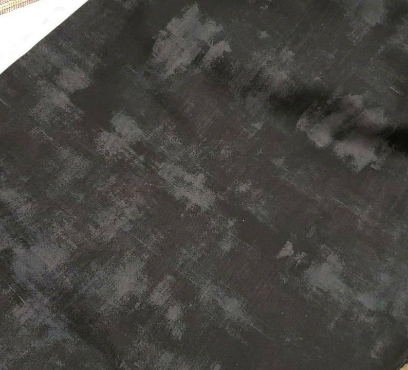 Little Black Dress Basic Grey Black Grunge 100/% cotton fabric for Moda