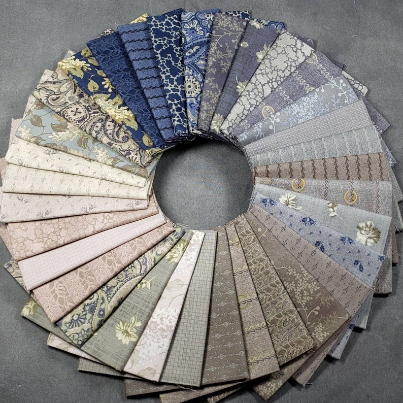 Jeanne Horton REEDS LEGACY cotton quilting fabric Windham Etsy