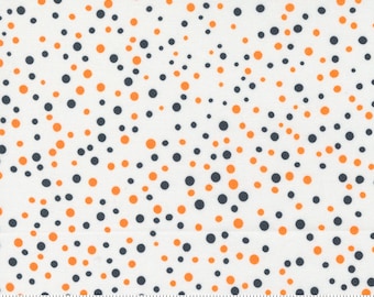 TOO CUTE To SPOOK Dots Ghost Multi - Halloween - Me & My Sister Designs - 100% cotton quilting fabric yardage