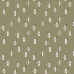 CAMP CREEK - Constellation - Forest Floor - Ash Cascade - Cotton and Steel - 100% Cotton quilting fabric yardage