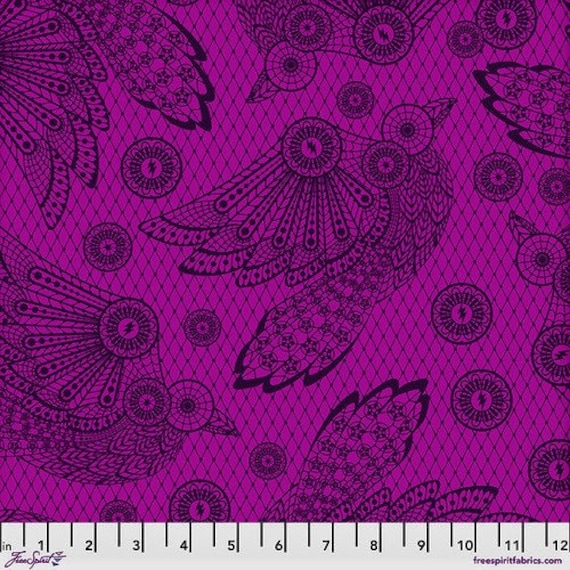 Nightshade Deja Vu Raven Lace Oleander - 5 Metre Backing Bundle Nightshade Deja Vu Raven Lace Oleander - 5 Metre Backing Bundle