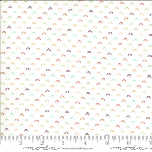 SHINE ON - Over the Rainbow - Multi - Low Volume - Bonnie and Camille - 100% cotton quilting fabric - Moda Fabric
