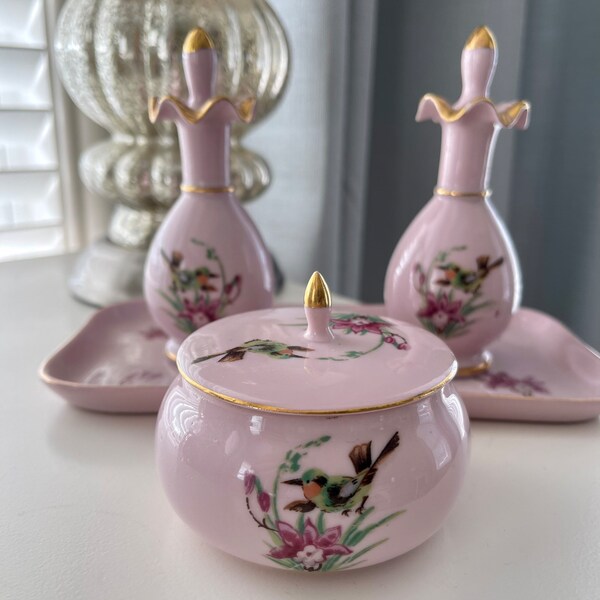 Vanity Powder Jar Etsy