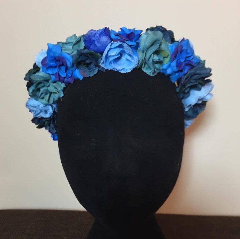 silk flower crown
