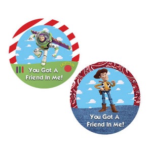 Woody and Buzz Best Friends Button Set - Toy Story Button - Theme Park Button - Friendship Buttons