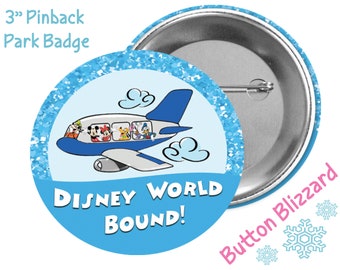 My First Visit Park Button - Disney Park Button - Character Pin - Lanyard Button - Vacation Button - 1st Visit Button - Disney Pin