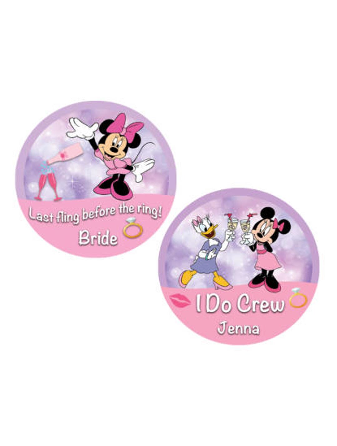 Amazon.com: I Do Crew Gift Bags - 12 Pack Baby Pink Bridal